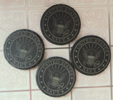 Slate Navy Coasters