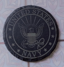 Slate Navy Coasters