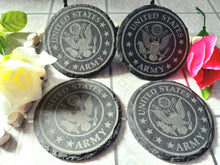 Slate Army Coasters