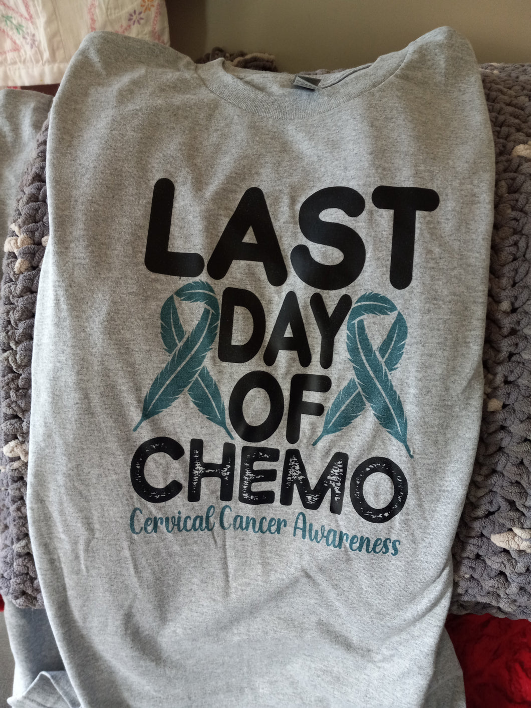 Survivor Strong: Celebrating Last Day Of Chemo Cervical Cancer