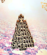 Family Name Christmas Tree Ornament