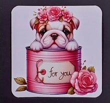 Puppy Valentine's Magnets