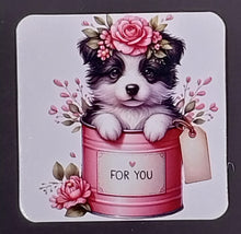 Puppy Valentine's Magnets