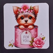 Puppy Valentine's Magnets