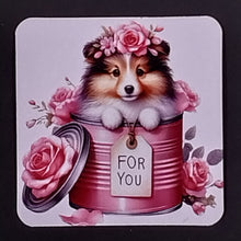 Puppy Valentine's Magnets