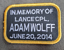 Embroidered In Memory Patch