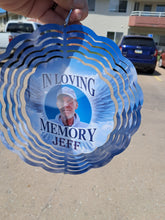 Memorial Photo Wind Spinner