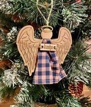 Memorial Angel Ornament with Fabric