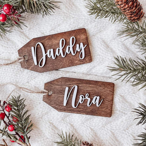 Personalized Stocking Tag