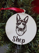 Canine Ornament with name