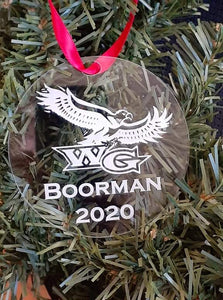 School Logo Ornament