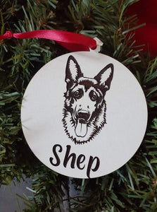 Custom Dog Ornament