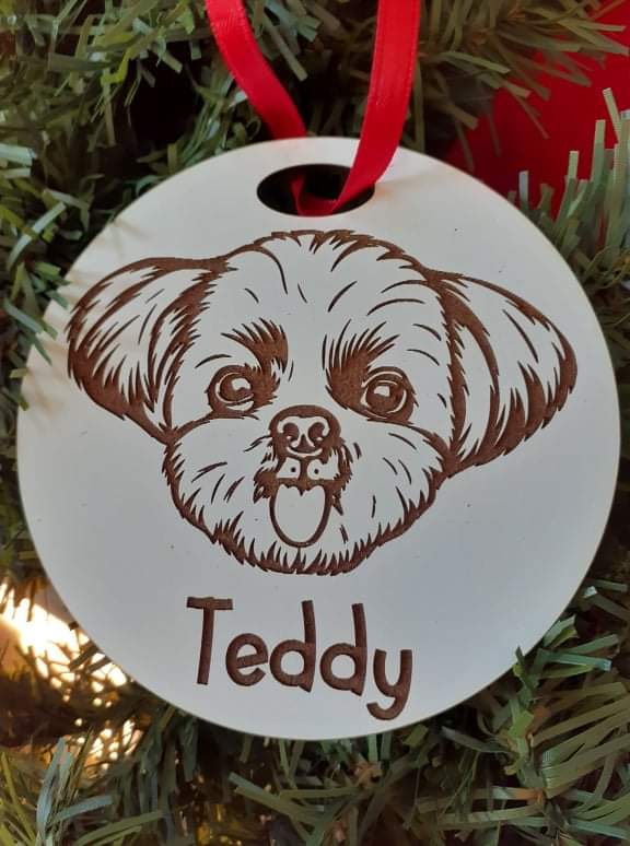 Custom Dog Ornament