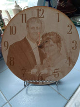 Custom Engraved Photo Clock